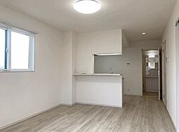 JR南武線 谷保駅 徒歩11分の賃貸アパート 2階2LDKのリビング/ダイニング