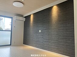 JR青梅線 牛浜駅 徒歩12分の賃貸アパート 1階2LDKのリビング/ダイニング