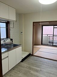 JR青梅線 中神駅 徒歩9分の賃貸マンション 3階2DKのリビング/ダイニング