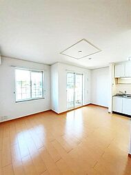 JR八高線 箱根ケ崎駅 徒歩29分の賃貸アパート 1階1LDKのリビング/ダイニング