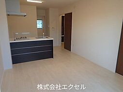 京王線 南平駅 徒歩12分の賃貸アパート 2階1LDKのリビング/ダイニング