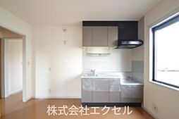 多摩都市モノレール 上北台駅 徒歩2分の賃貸アパート 2階2DKのリビング/ダイニング