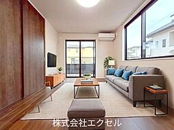 多摩都市モノレール 泉体育館駅 徒歩10分の賃貸マンション 1階2LDKのリビング/ダイニング