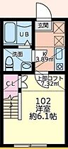 東京都八王子市東中野（賃貸アパート1K・1階・20.90㎡） その2