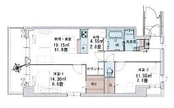 JR中央本線 立川駅 バス13分 大山小学校下車 徒歩12分の賃貸マンション