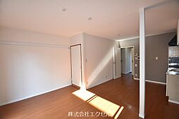 京王高尾線 めじろ台駅 徒歩12分の賃貸テラスハウス 2LDKのリビング/ダイニング