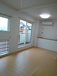 JR五日市線 武蔵増戸駅 徒歩15分の賃貸アパート 2階1LDKのリビング/ダイニング