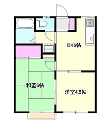 間取図画像 2DK