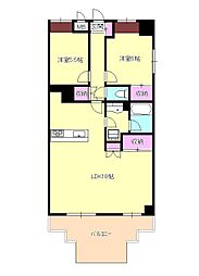T-FLAT 2LDKの間取図画像