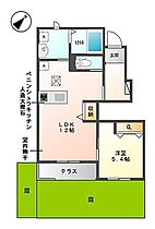 東京都八王子市元八王子町２丁目（賃貸アパート1LDK・1階・42.73㎡） その2