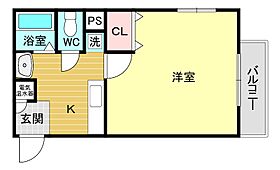 フォレスト西宮  ｜ 兵庫県西宮市高木西町（賃貸マンション1K・2階・35.28㎡） その2