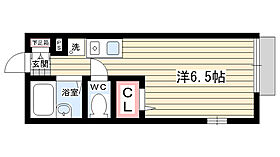 プリマベーラ春壱番館  ｜ 兵庫県西宮市門戸東町（賃貸マンション1R・2階・19.78㎡） その2