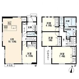 物件画像 大田区西嶺町　新築一戸建て　1号棟