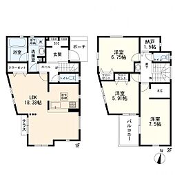 物件画像 大田区西嶺町　新築一戸建て　3号棟