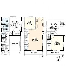 物件画像 ミラスモ　中央6丁目　新築一戸建て　2号棟