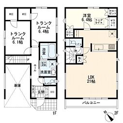 物件画像 ミラスモ旗の台5丁目　新築一戸建て　1号棟