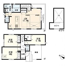 物件画像 大田区東雪谷4丁目　新築一戸建て　2期1号棟