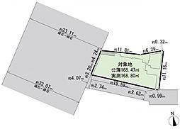 物件画像 大田区東六郷3丁目　建築条件無し土地