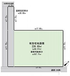 物件画像 大田区田園調布5丁目　建築条件無し土地