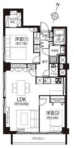 間取り パレス三條 7階/-