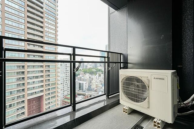 バルコニー シティタワー麻布十番 21階/-