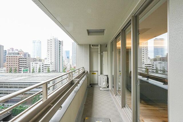 バルコニー 麻布市兵衛町ホームズ 8階/-