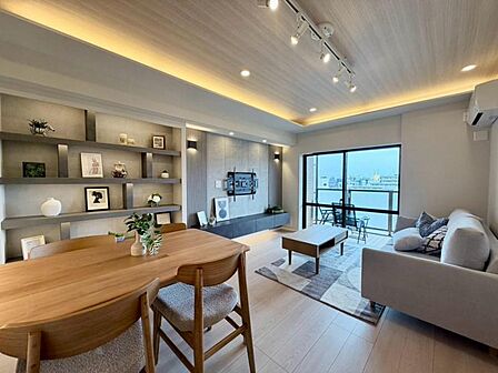 リビングとつながるお部屋は、お友達が遊びに来た時にも使えますし、ちょっと疲れた時にお昼寝できるのも嬉しいですね。