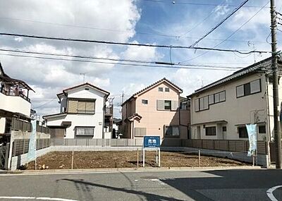 外観：キレイな整形地です