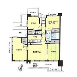 間取図画像 3SLDK