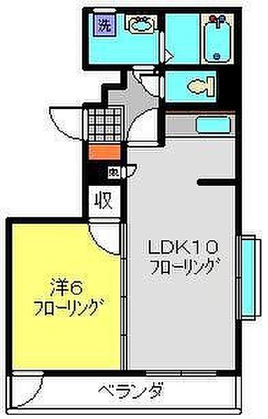 グリーンメゾン 102｜神奈川県横浜市港北区高田東４丁目(賃貸マンション1LDK・1階・37.12㎡)の写真 その2