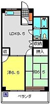 丸三ニューライフ 305 ｜ 神奈川県川崎市中原区井田中ノ町26-10（賃貸マンション2LDK・3階・46.60㎡） その2