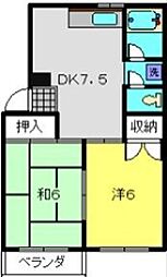 間取図画像 2DK