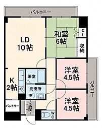 ラ・プリメーラ 3LDKの間取図画像