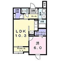 大阪府東大阪市加納3丁目（賃貸マンション1LDK・1階・46.56㎡） その2