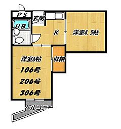 京阪本線 萱島駅 徒歩3分 2階/-