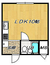 大阪府大東市赤井2丁目（賃貸マンション1R・2階・20.00㎡） その2