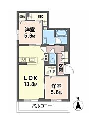 JR片町線(学研都市線) 四条畷駅 徒歩8分 3階/-