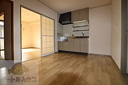 JR片町線(学研都市線) 住道駅 徒歩13分の賃貸アパート 2階3DKのリビング/ダイニング