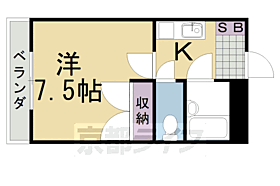 第6レジデンス春田 632 ｜ 京都府京都市西京区大枝塚原町（賃貸マンション1K・3階・22.03㎡） その2