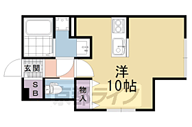 京都府京都市伏見区深草西浦町3丁目（賃貸アパート1R・2階・26.85㎡） その2