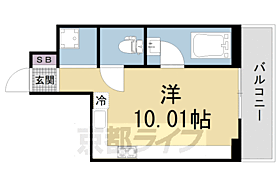 京都府京都市伏見区深草キトロ町（賃貸マンション1R・2階・16.21㎡） その2