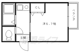 京都府京都市伏見区深草キトロ町（賃貸アパート1K・1階・17.70㎡） その2