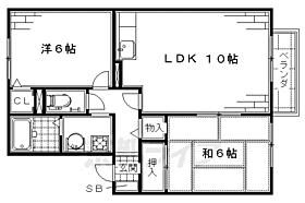 京都府京都市伏見区深草小久保町（賃貸アパート2LDK・2階・53.00㎡） その2