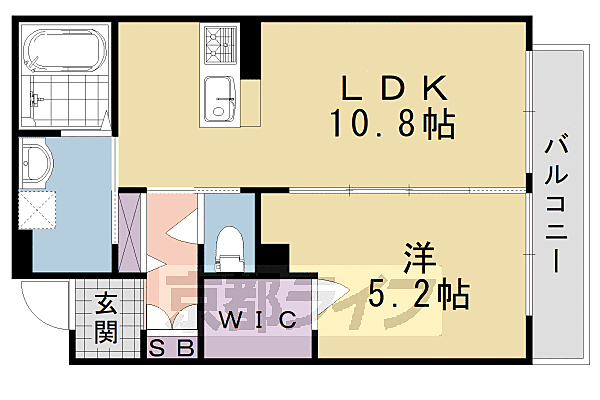 ＭＡＳＴ　ＣＯＵＲＴ　東向日 A102｜京都府向日市寺戸町向畑(賃貸マンション1LDK・1階・42.09㎡)の写真 その2