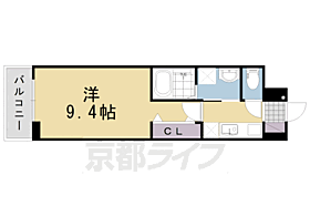 グランクレスタ　シェル 302 ｜ 京都府京都市南区久世殿城町（賃貸アパート1K・3階・29.70㎡） その2