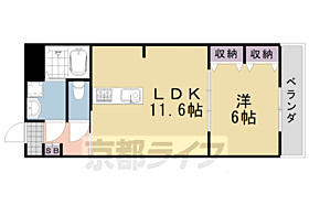 シャルレ7番館 403 ｜ 京都府京都市西京区山田大吉見町（賃貸マンション1LDK・4階・40.08㎡） その2