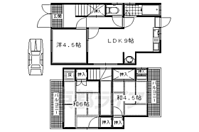 一文橋2丁目22－7貸家 1 ｜ 京都府長岡京市一文橋2丁目（賃貸一戸建3LDK・--・68.30㎡） その2