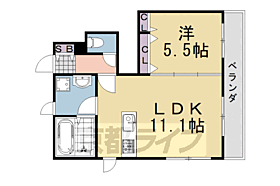 ソレアード馬堀 202 ｜ 京都府亀岡市篠町馬堀伊賀ノ辻（賃貸アパート1LDK・2階・41.80㎡） その2