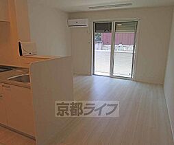 JR山陰本線 八木駅 徒歩7分の賃貸アパート 3階2LDKのリビング/ダイニング