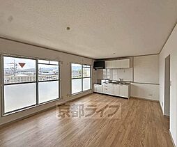 阪急京都本線 桂駅 徒歩10分の賃貸マンション 4階2LDKのリビング/ダイニング